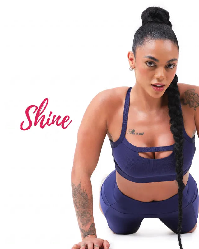 ✨ Brilhe em cada movimento com o Conjunto Shine!