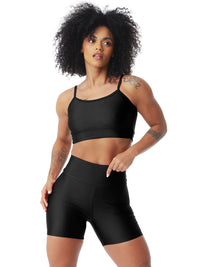 CONJUNTO SHORTS BÁSICO E TOP DE ALÇA - TRILOBAL 2