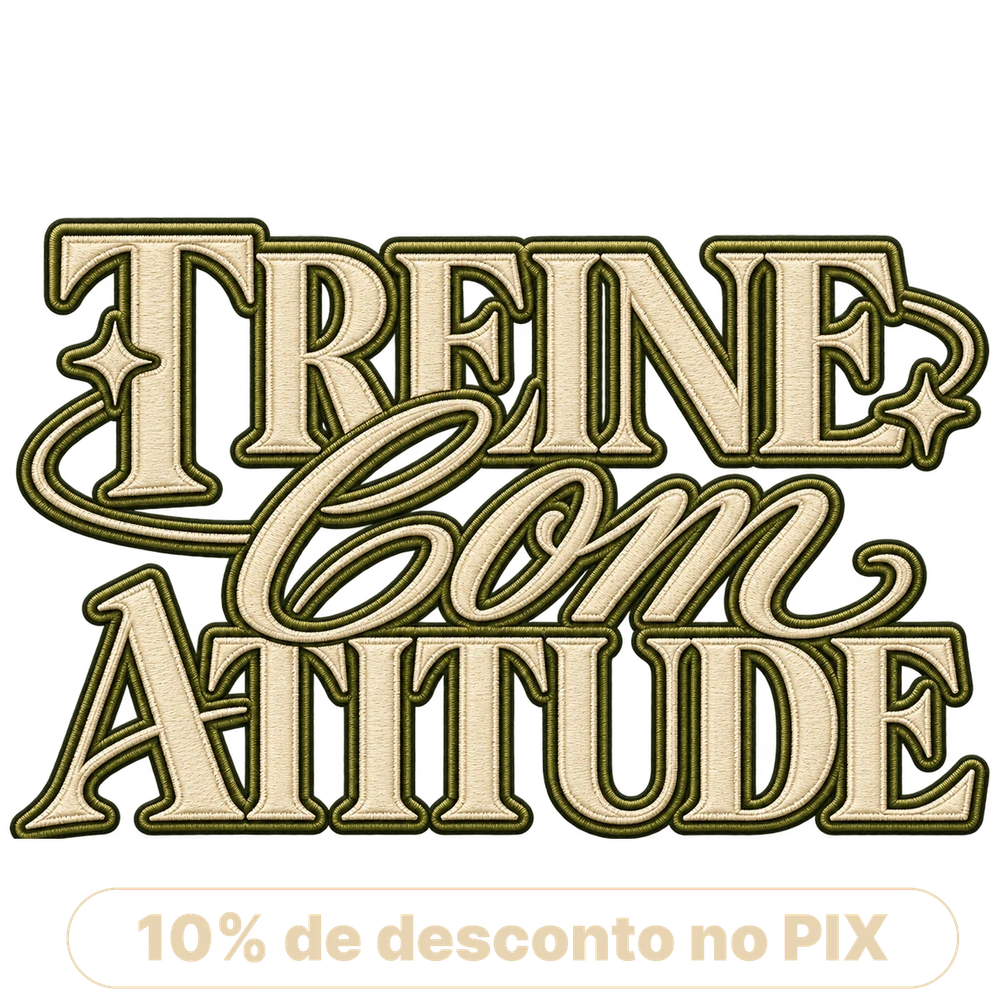 Fabricação própria em São Paulo: Treine com atitude. 10% de desconto no PIX.